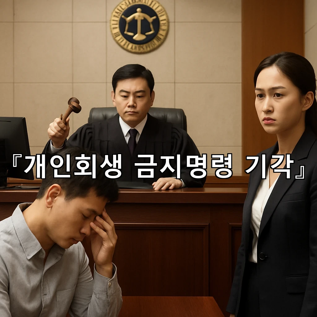 개인회생금지명령기각 이후 흐름을 차분히 살펴보는 실무 안내서