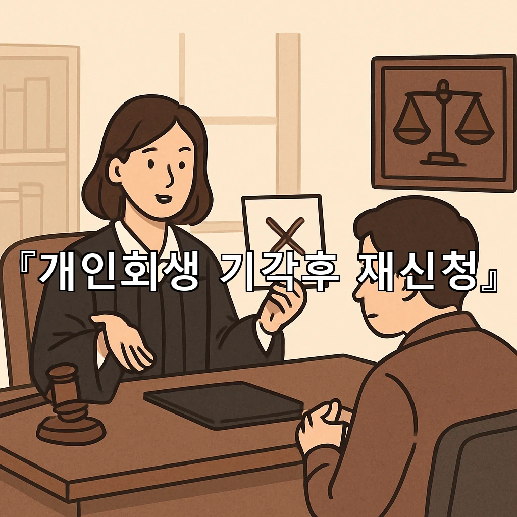 개인회생기각후재신청 법원 안내문 읽는 법과 다음 단계 이해하기