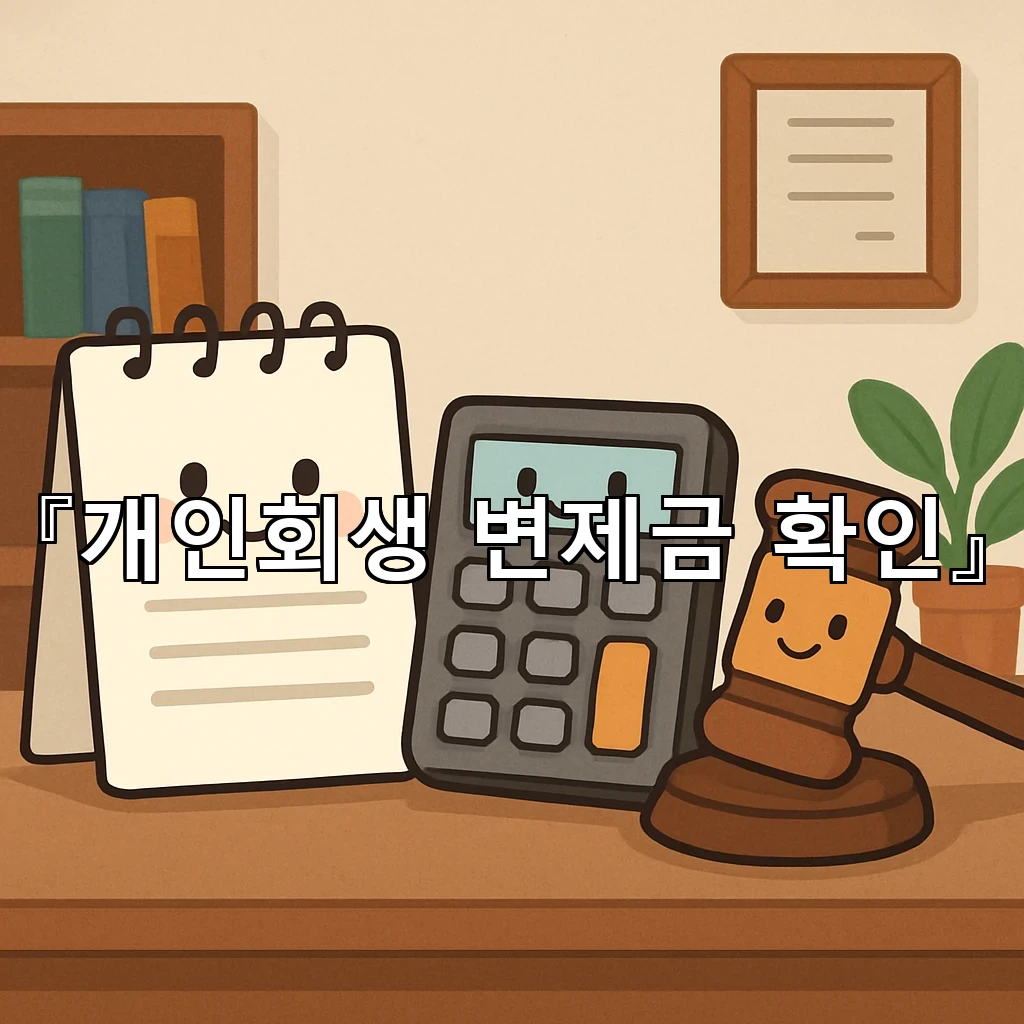 개인회생변제금확인 절차를 따라가며 오늘 필요한 정보 정리하기