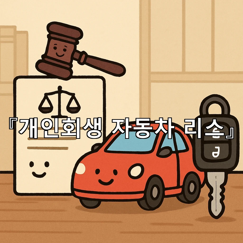 개인회생자동차리스 절차를 이해하면 선택의 폭이 넓어지는 이유