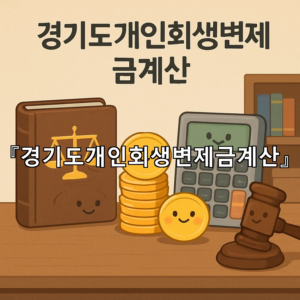 경기도개인회생변제금계산 변동 상황을 반영하는 예산 점검의 기본