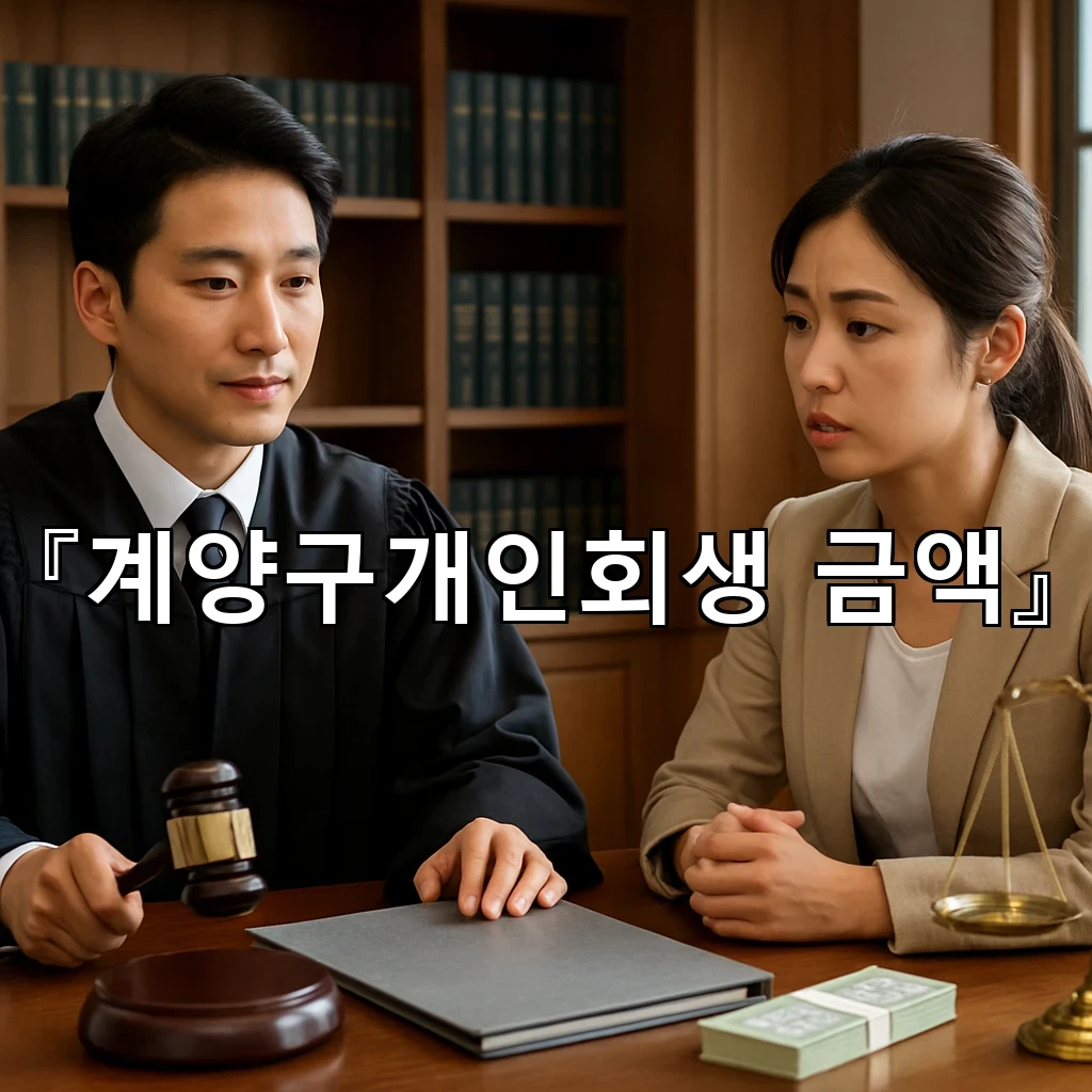 계양구개인회생금액 산정 뒤에 숨어 있는 핵심 판단 요소