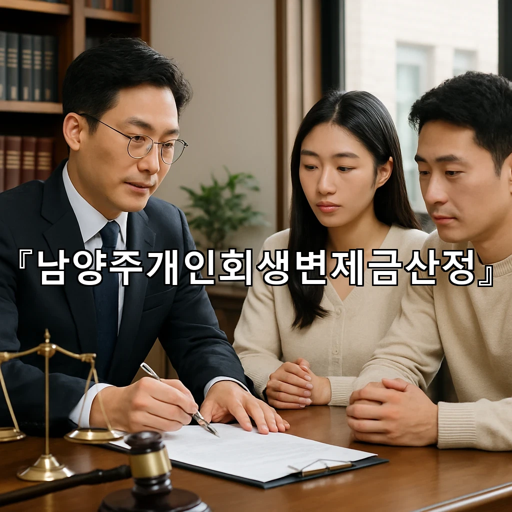 남양주개인회생변제금산정 기준을 세워 흐름을 읽는 첫걸음