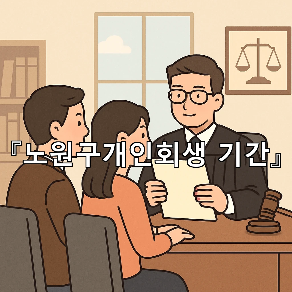 노원구개인회생기간 처음 살피는 분을 위한 절차별 흐름 정리