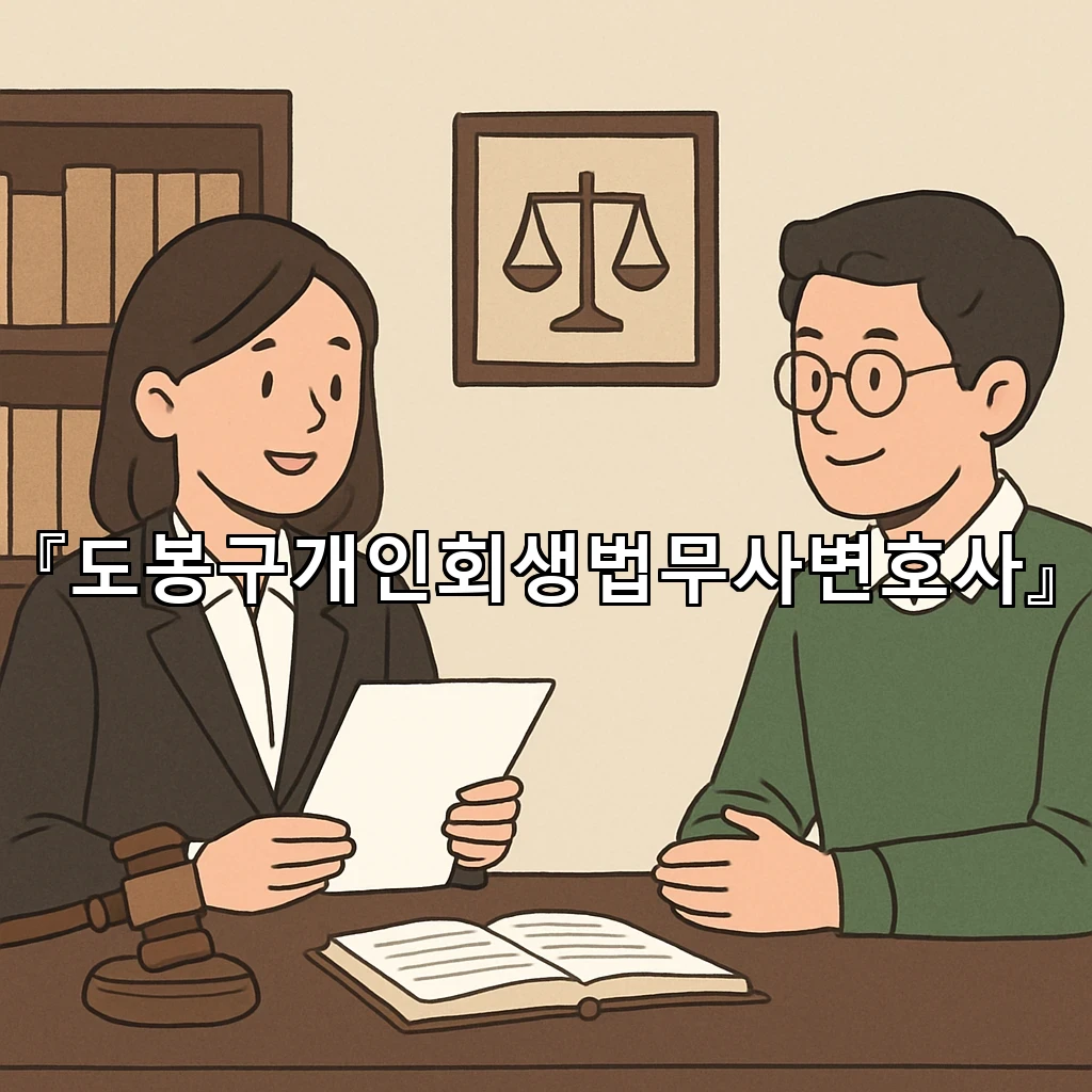 도봉구개인회생법무사변호사 새 출발을 준비하는 마음의 정리