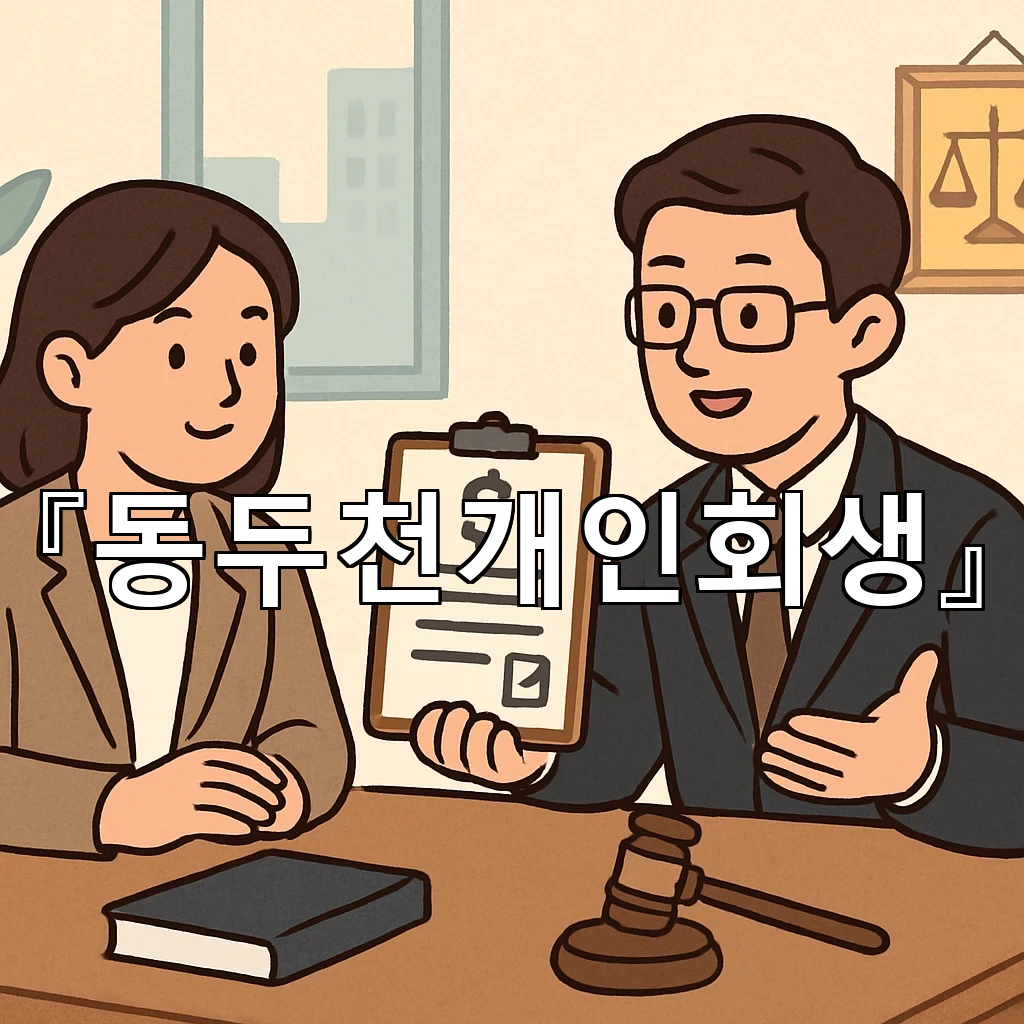 동두천개인회생 서류 준비부터 일정 정리까지 한눈에 보는 방법