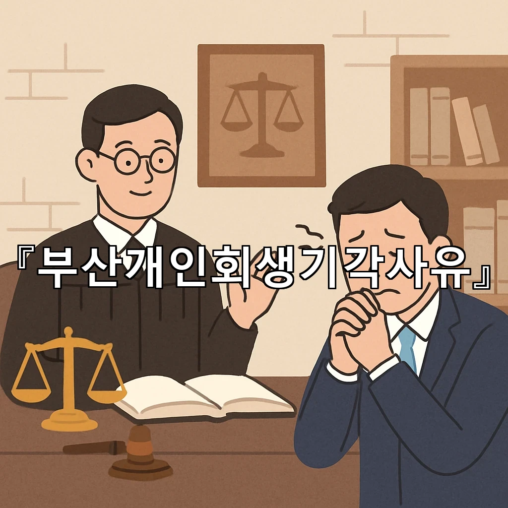 부산개인회생기각사유 서류 흐름을 놓치기 쉬운 순간들 정리