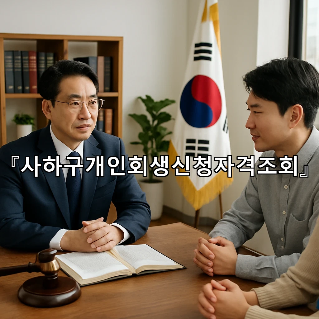 사하구개인회생신청자격조회 초반에 살펴볼 흐름과 기준 정리