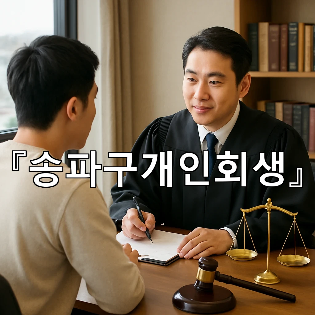 송파구개인회생 오늘의 상황을 담아내는 첫걸음 안내서입니다