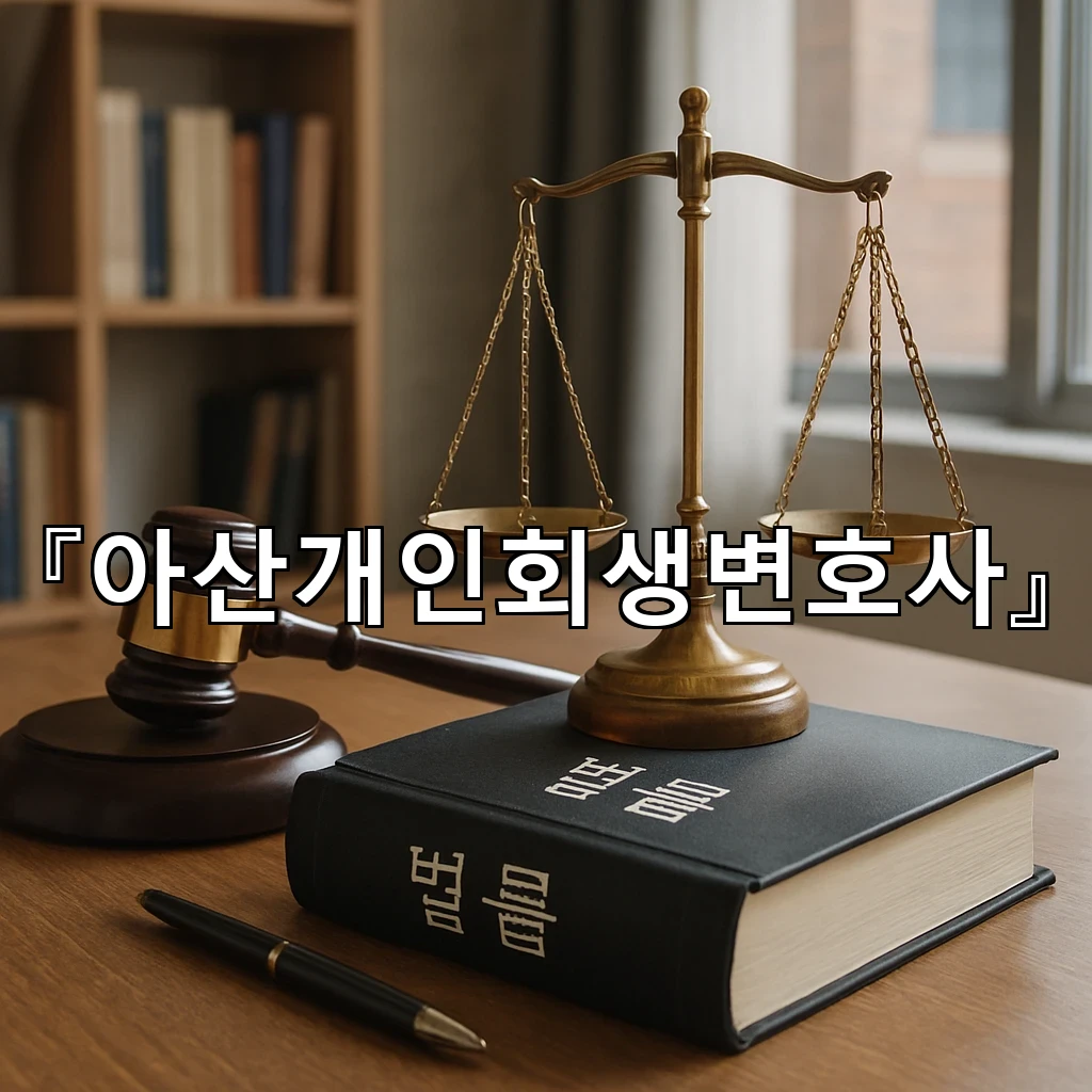 아산개인회생변호사 선택 앞에서 흔들릴 때 살펴볼 기준들