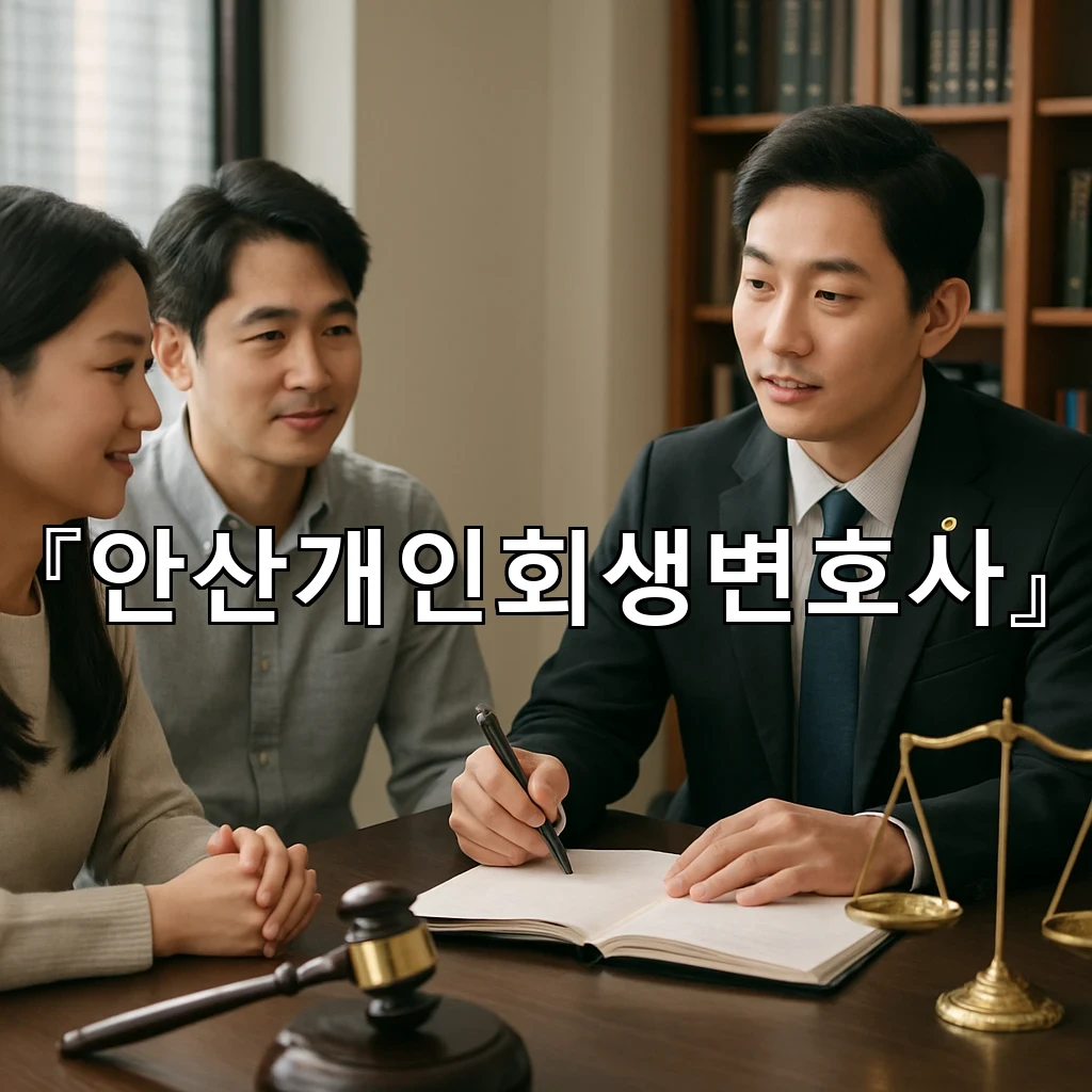 안산개인회생변호사 빚의 흐름을 짚어 새 출발을 설계하는 길잡이