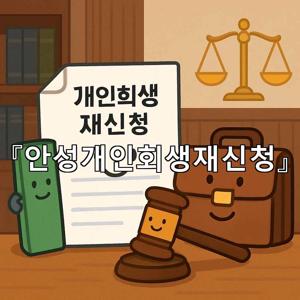 안성개인회생재신청 서류를 다시 살펴보며 길을 정리하는 방법