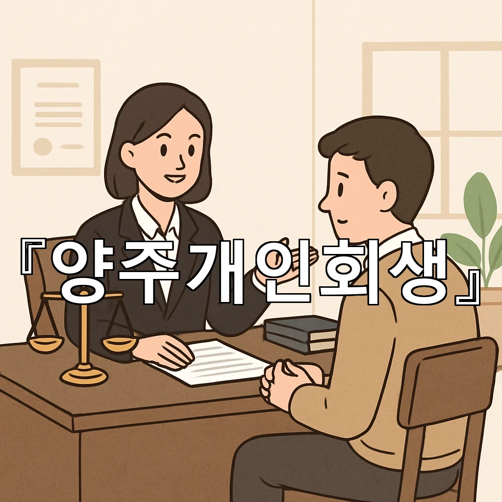 양주개인회생 오늘부터 달라지는 생활 균형의 첫 걸음 안내