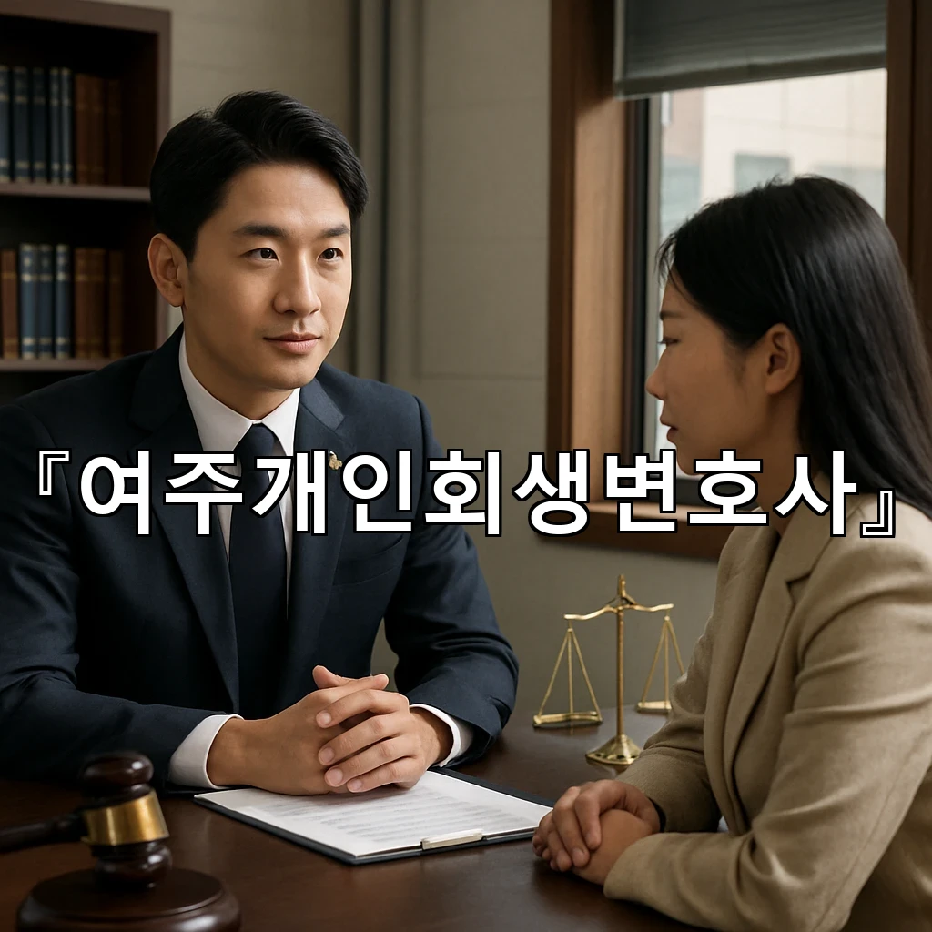 여주개인회생변호사 지금 흐름에 맞춘 정리로 다시 보는 시작점