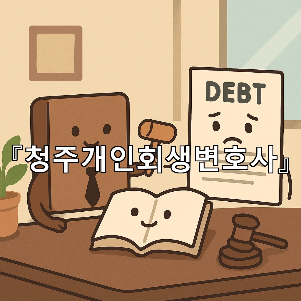 청주개인회생변호사 선택 전 확인할 핵심 기준과 준비 순서 안내