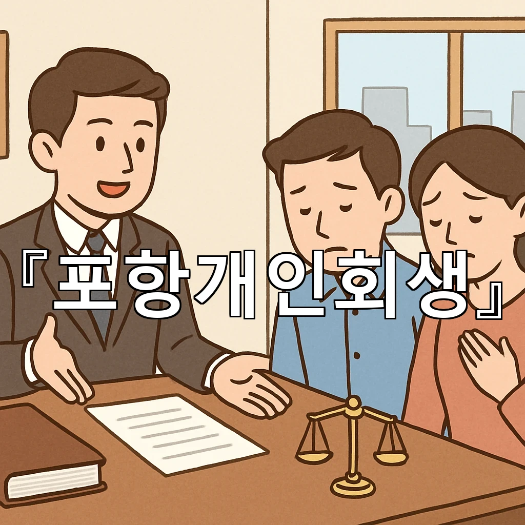 포항개인회생 일상 회복을 위한 첫 걸음과 준비 흐름 안내