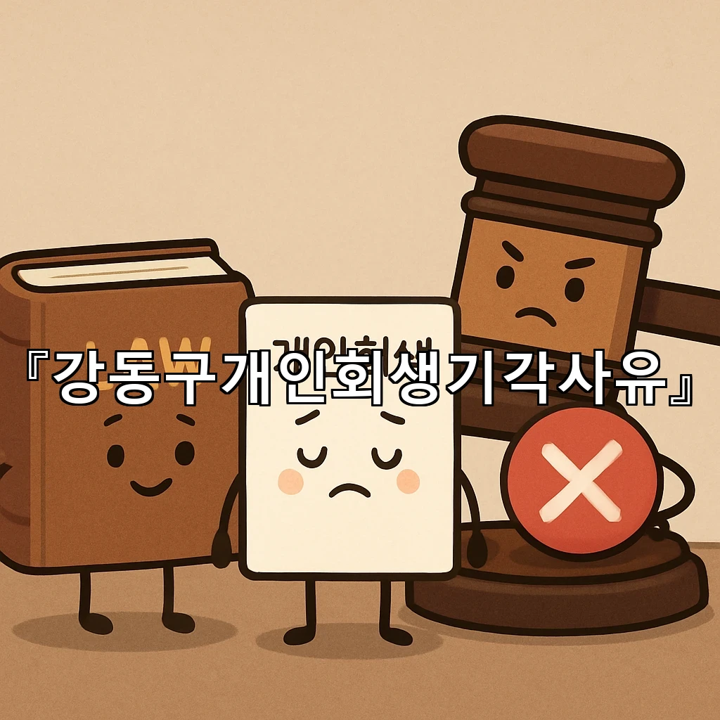 강동구개인회생기각사유로 보는 접수 전 점검 항목과 대응 흐름