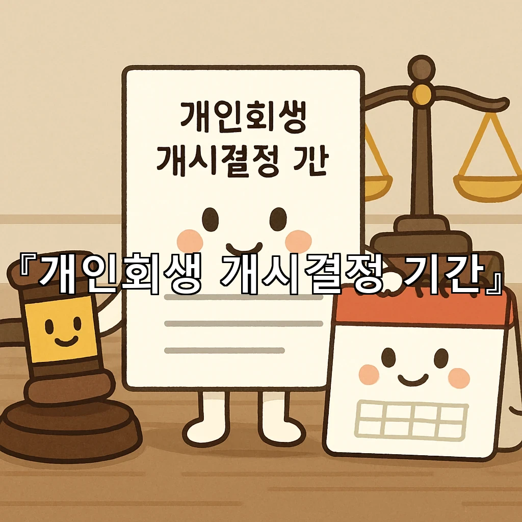 개인회생개시결정기간 길어질 때 확인할 서류와 일정 관리의 핵심
