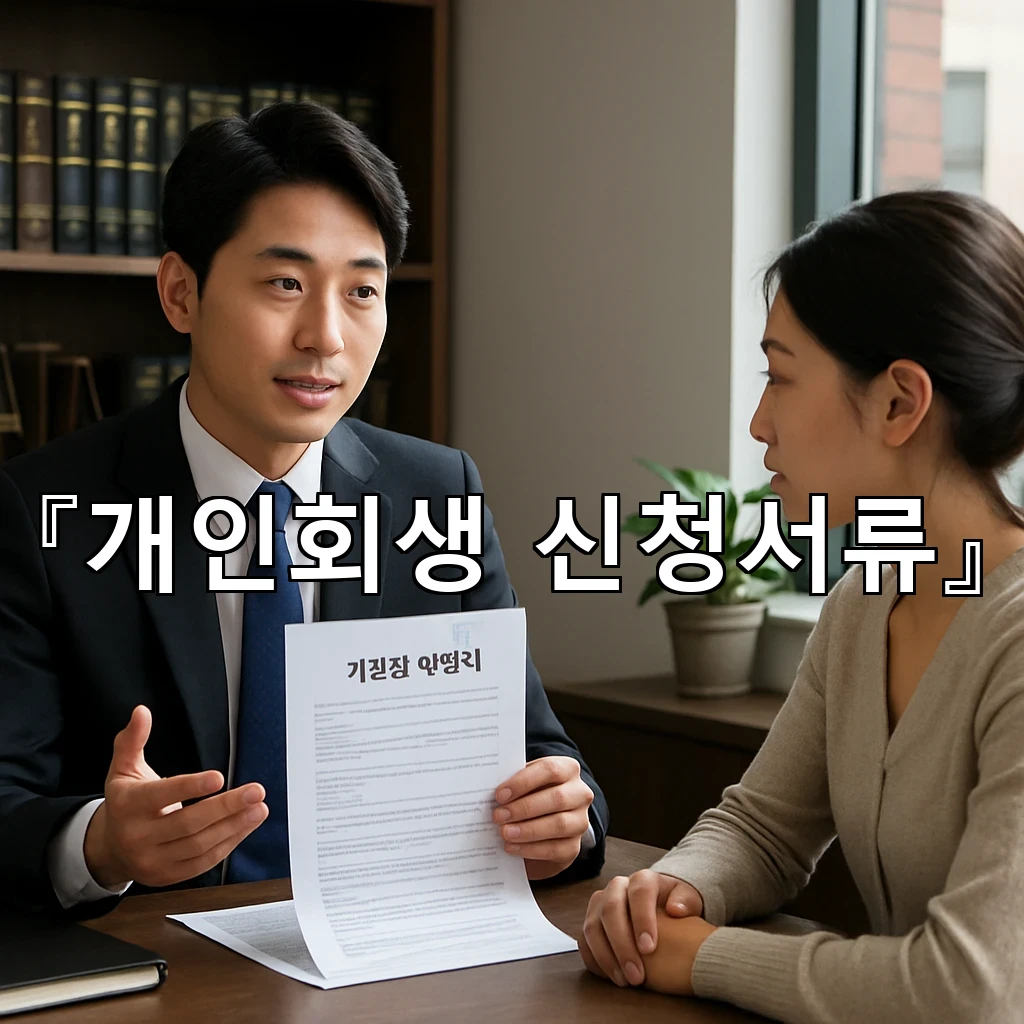 개인회생신청서류 처음 챙길 때 놓치기 쉬운 흐름과 정리법
