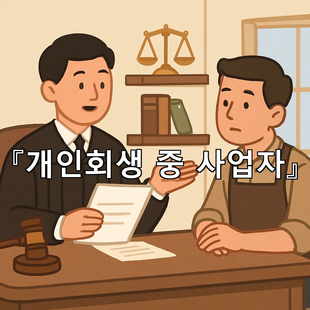 개인회생중사업자 매출 흐름을 살피며 운영을 정리하는 방법