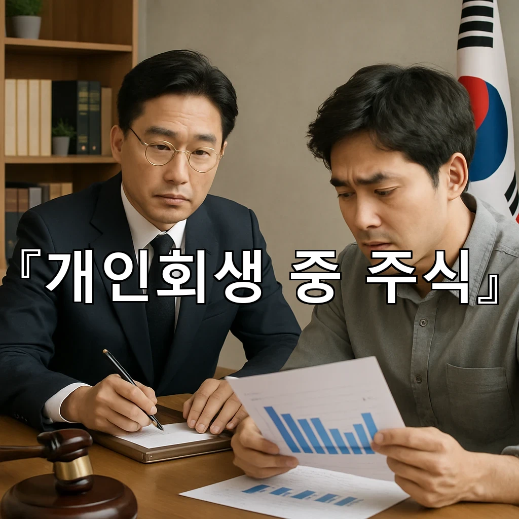 legal image 개인회생 중 주식 9033