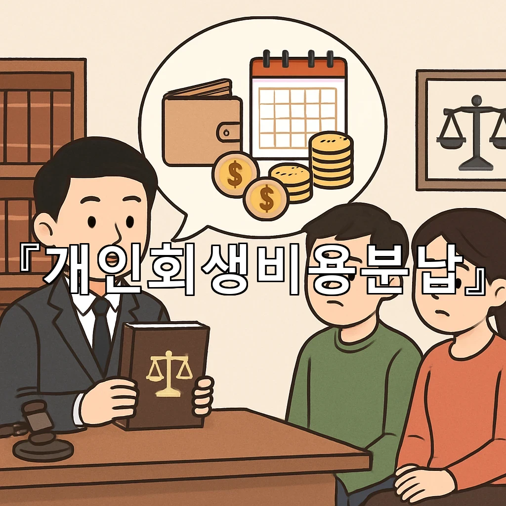 개인회생비용분납 절차를 처음 보는 분이 먼저 알아둘 흐름