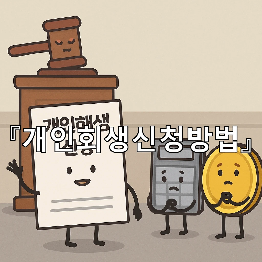 개인회생신청방법 서류 흐름을 한눈에 읽는 준비 순서 정리