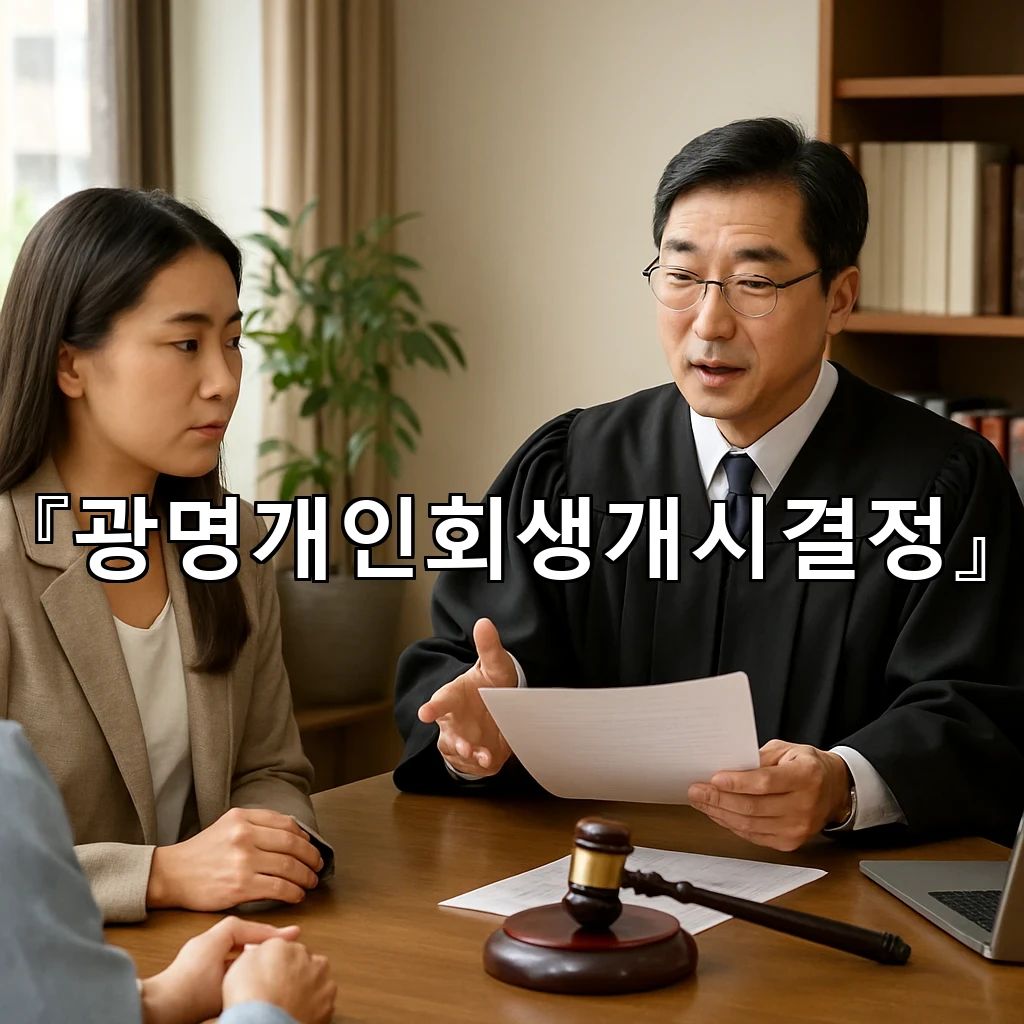 광명개인회생개시결정 서류 준비가 막막할 때 확인할 흐름