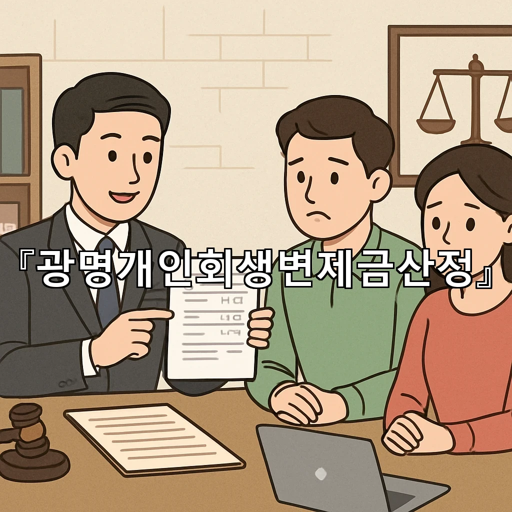 광명개인회생변제금산정 변제계획이 흔들릴 때 점검할 항목과 순서