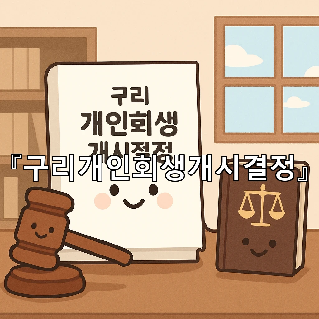 구리개인회생개시결정 뒤에 달라지는 생활 기준과 실천 방향 정리