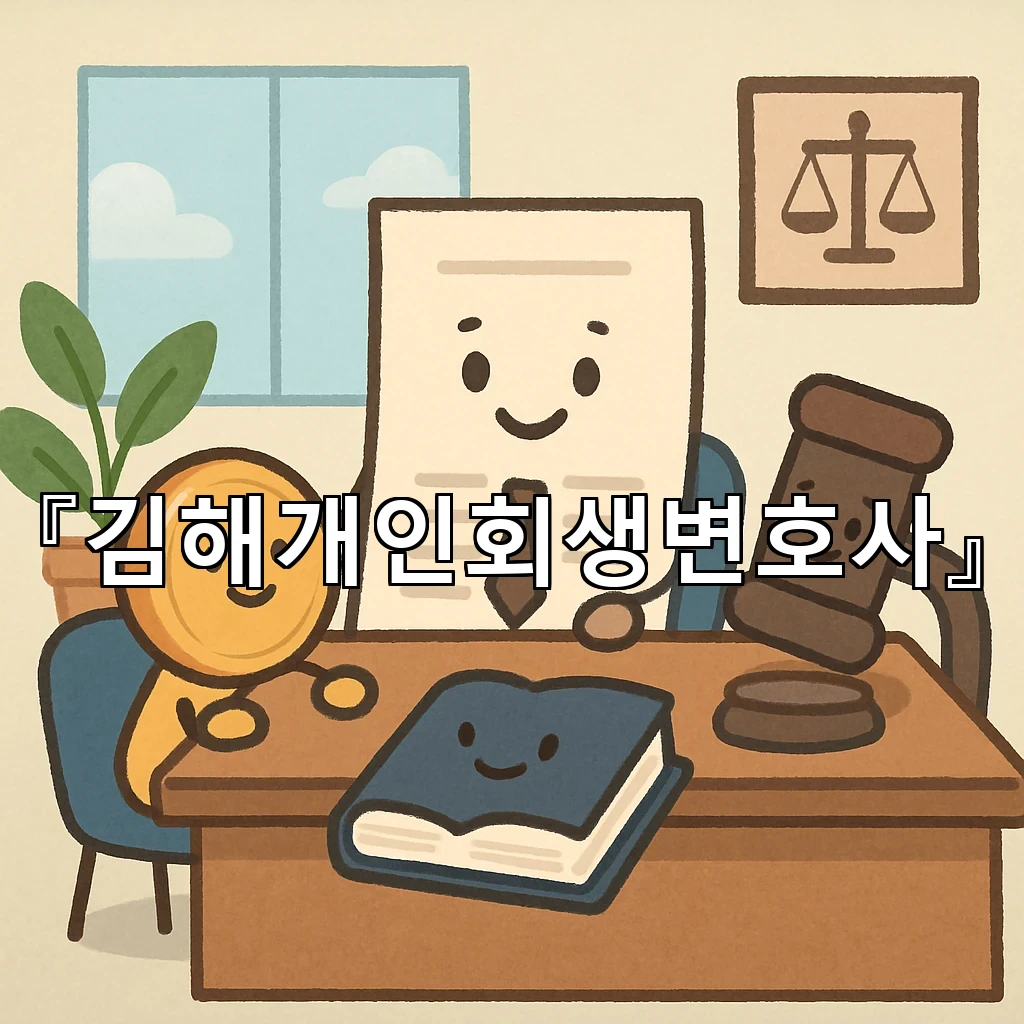 김해개인회생변호사 혼자 버티던 시간에 새 출발을 돕는 길잡이