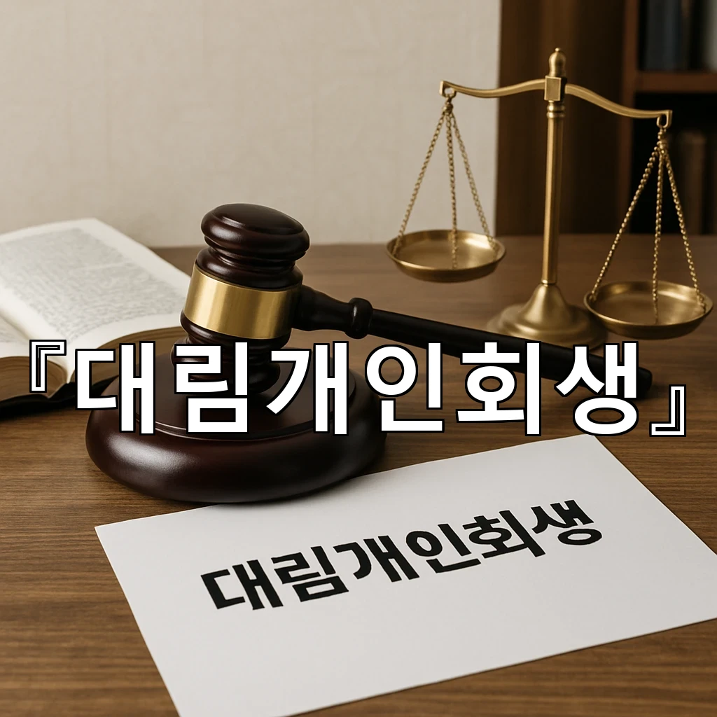 대림개인회생 첫걸음에서 놓치기 쉬운 서류 점검 기준 정리