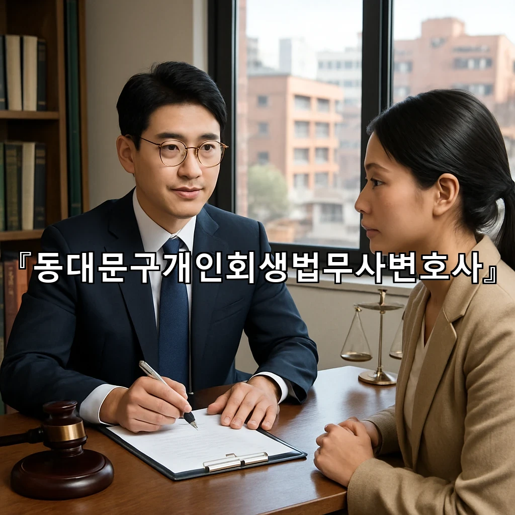 동대문구개인회생법무사변호사 상담에서 확인하는 변제 계획의 핵심
