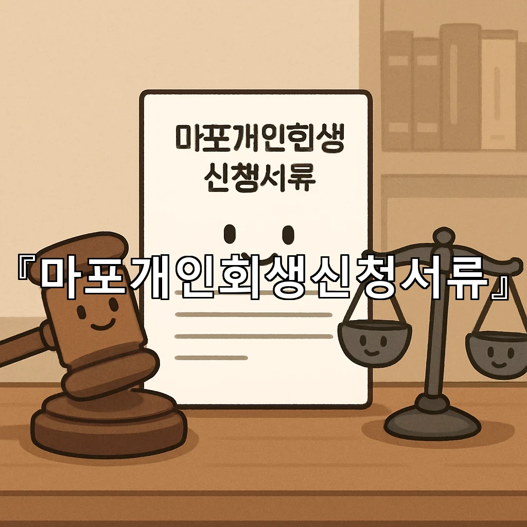 마포개인회생신청서류 준비 흐름을 처음부터 차분히 짚는 안내