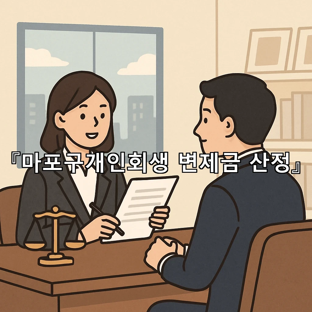 마포구개인회생변제금산정 변동 폭을 줄이는 생활비 반영의 핵심