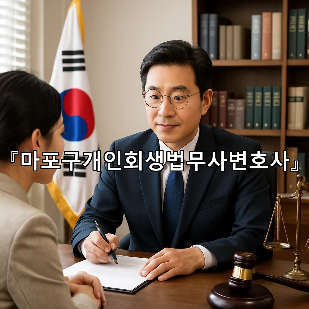 마포구개인회생법무사변호사