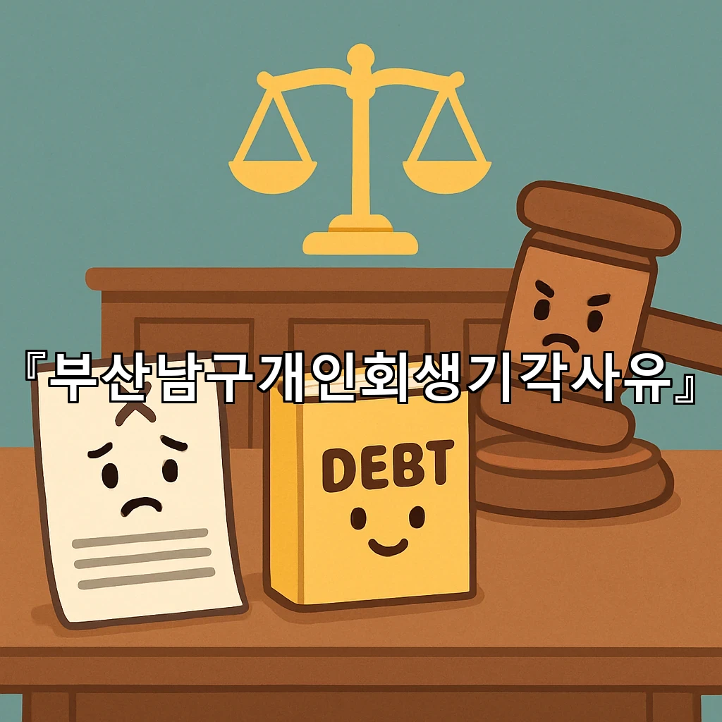부산남구개인회생기각사유 접수 전 꼭 살펴야 할 핵심 흐름 정리