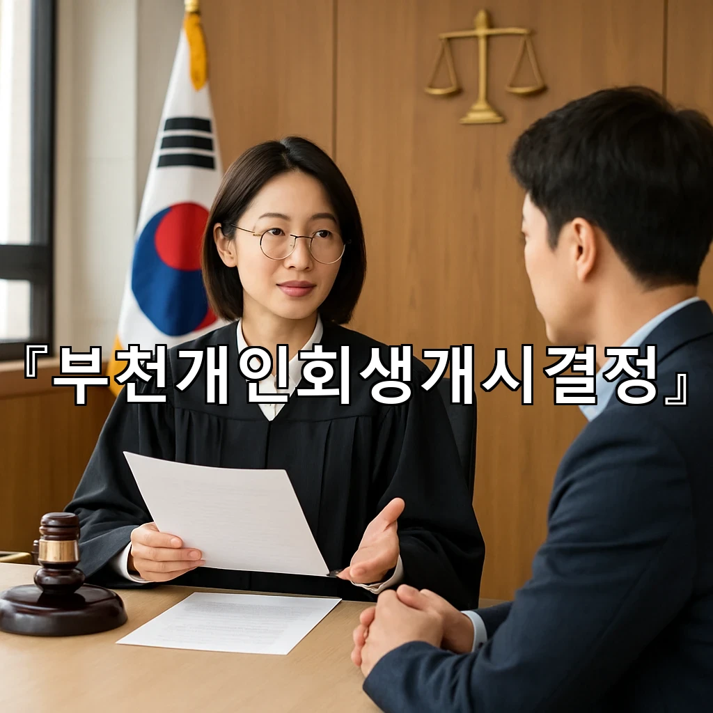 부천개인회생개시결정 이후 달라지는 생활 흐름과 준비의 방향