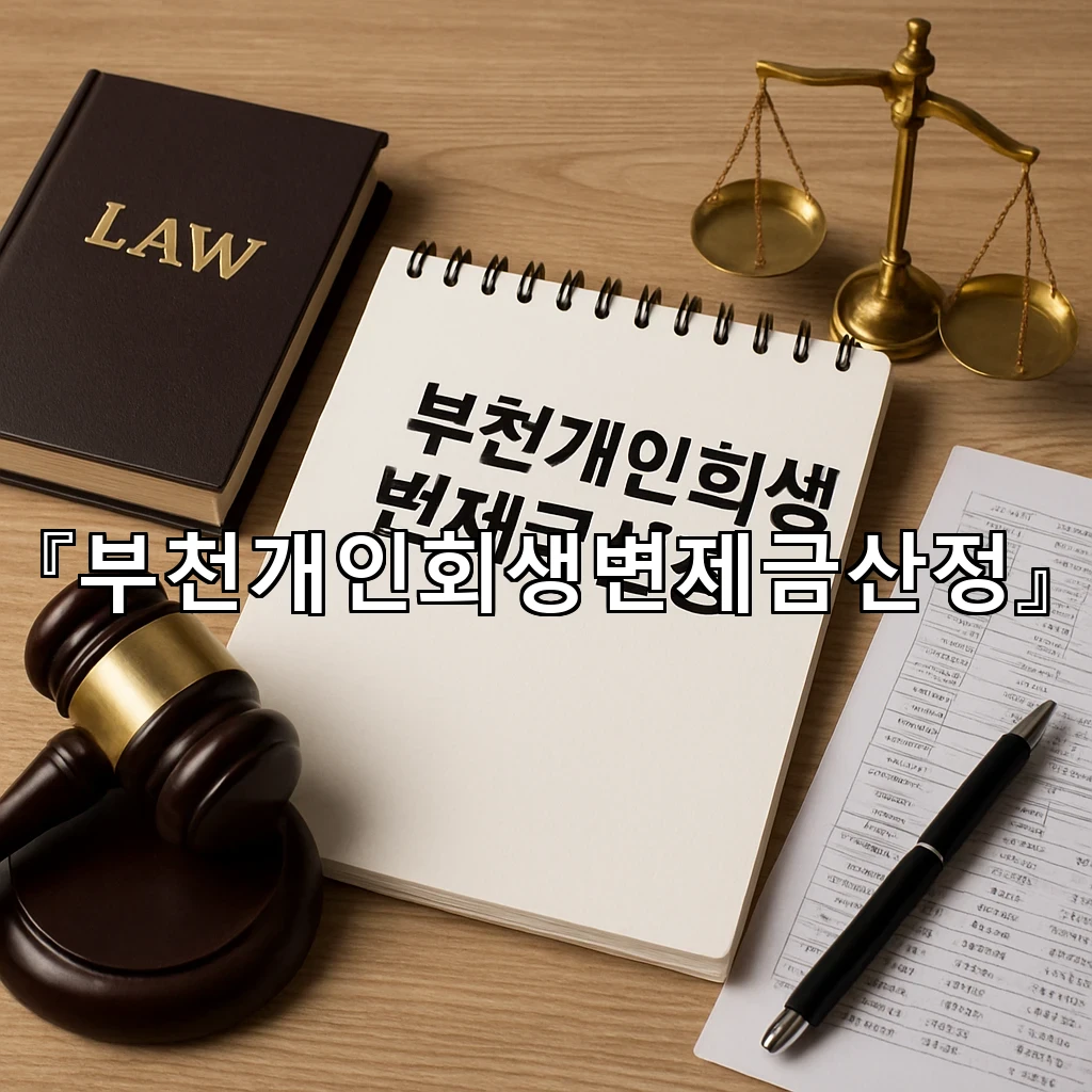 부천개인회생변제금산정 흐름을 이해하면 달라지는 준비의 기준점