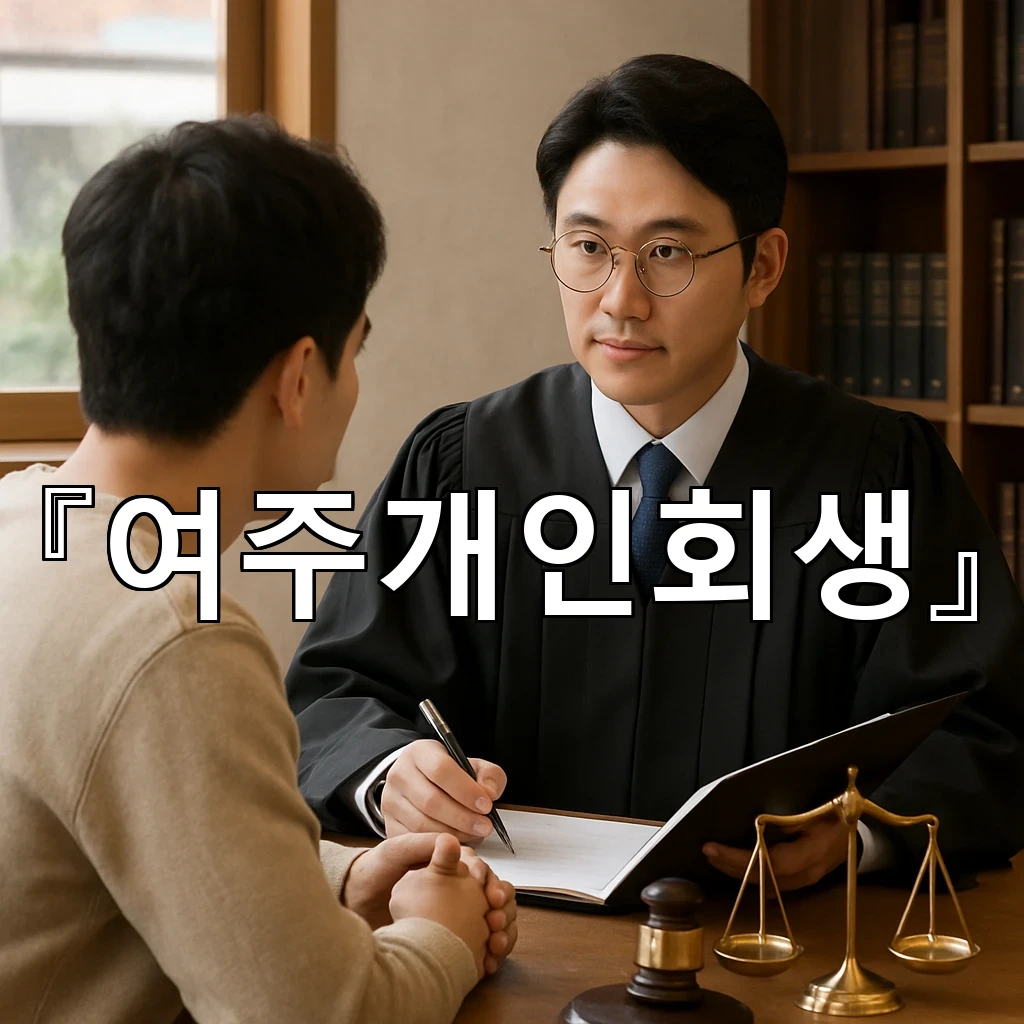 여주개인회생 다시 세우는 일상 계획을 세밀하게 정리하는 방법