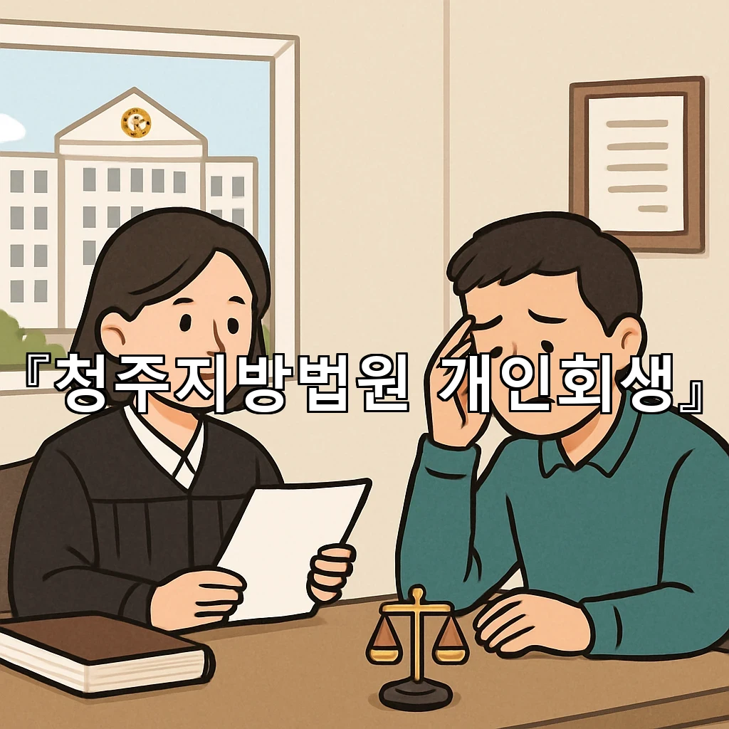 청주지방법원개인회생 신청 전 마음을 다잡는 첫걸음의 방향
