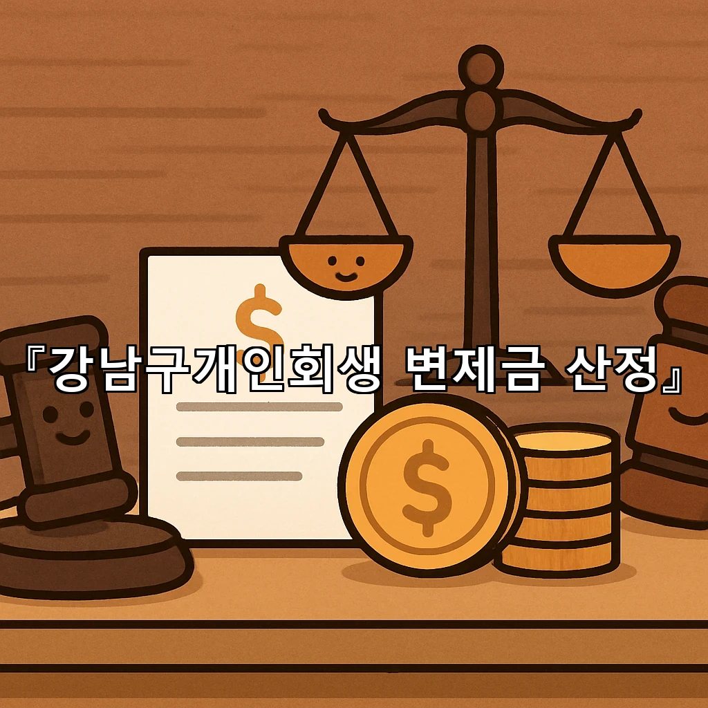 강남구개인회생변제금산정 예상보다 높아질 때 점검할 항목과 순서