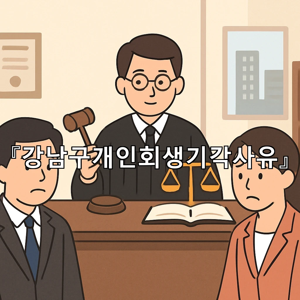 강남구개인회생기각사유 예상보다 결과가 달라지는 주요 원인 분석