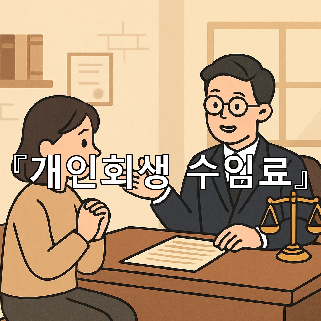 개인회생수임료 부담 앞에서 생각해볼 선택의 순서와 방향