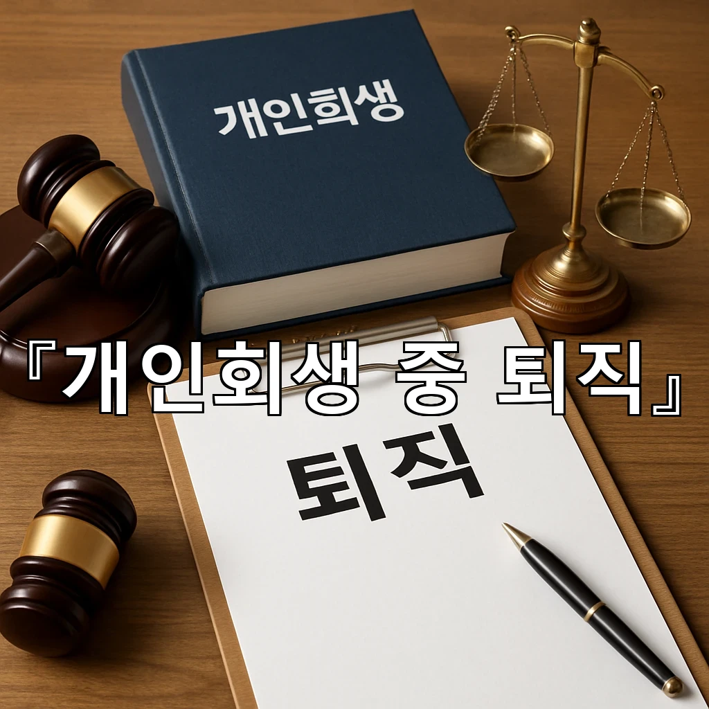 개인회생중퇴직 이후 생활비 흐름을 다시 세우는 생각의 순서