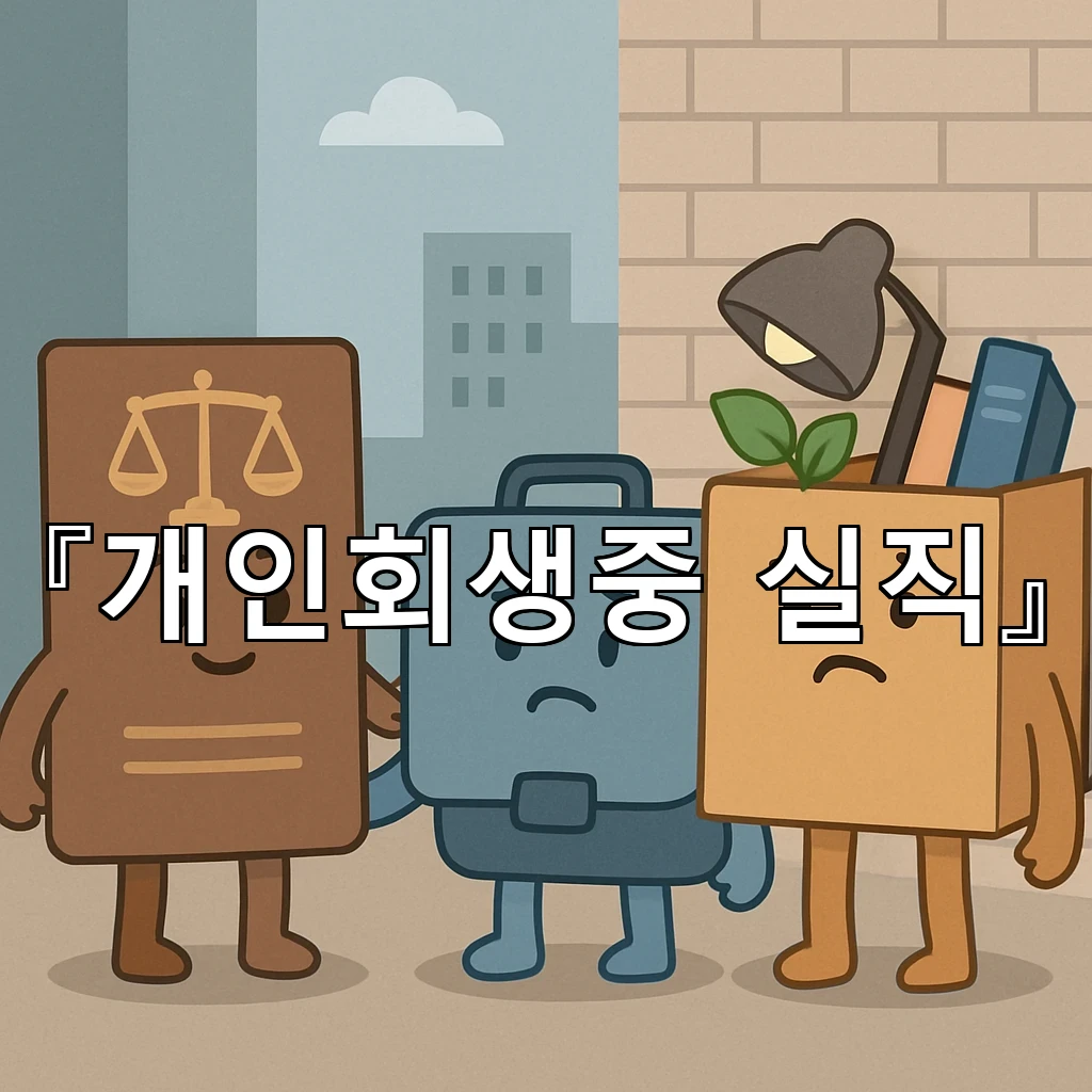 개인회생중실직으로 멈춘 계획 속에서 우선순위를 바꾸는 실천법