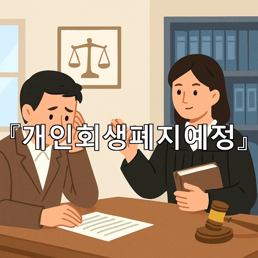 개인회생폐지예정 결정 전후로 달라지는 생활 관리 포인트