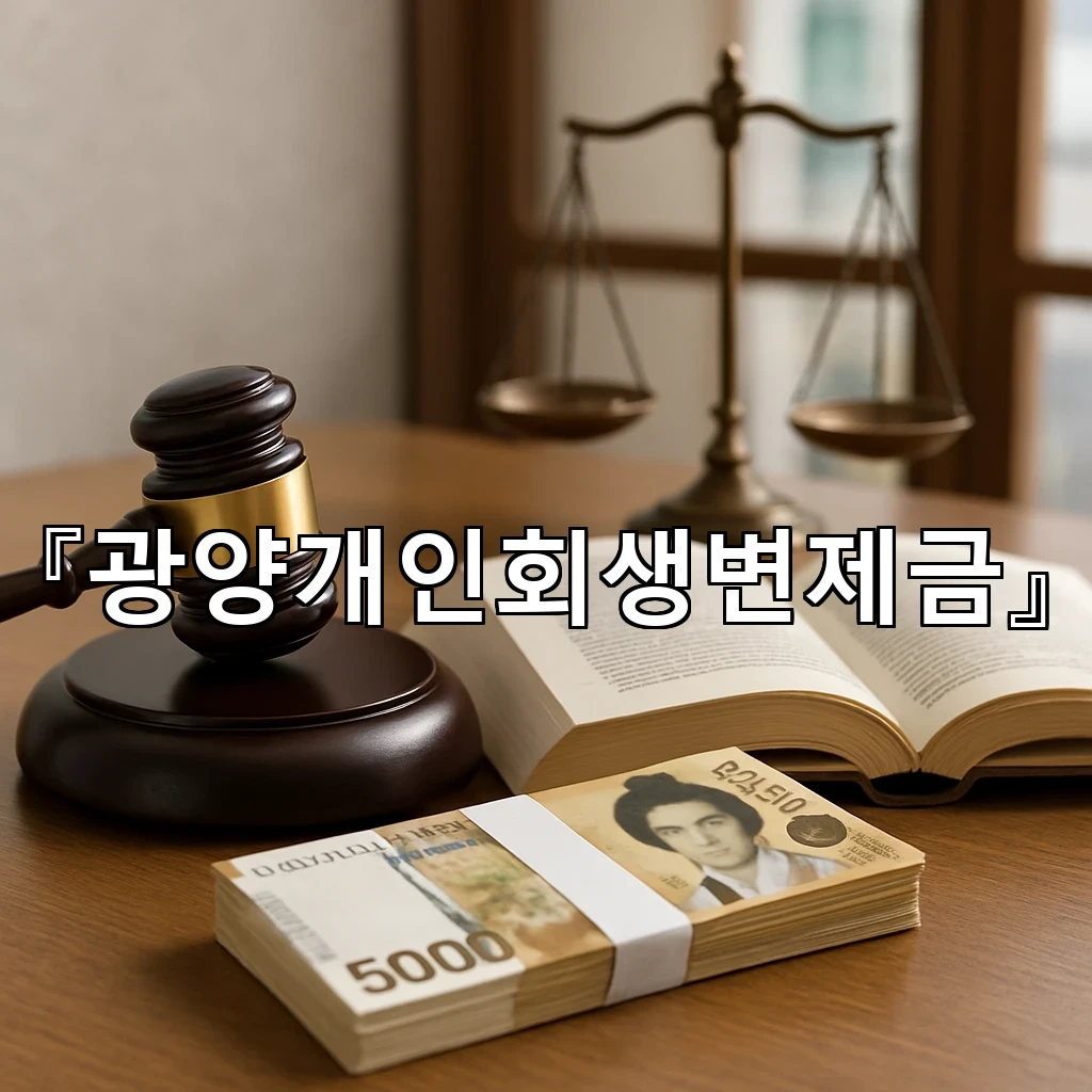 광양개인회생변제금 부담이 커졌다면 재무 상황을 다시 보는 순서