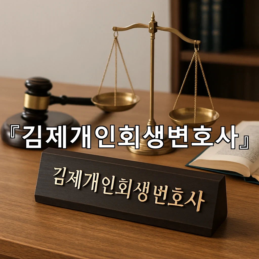김제개인회생변호사 상담 전에 챙길 서류와 확인 순서 안내