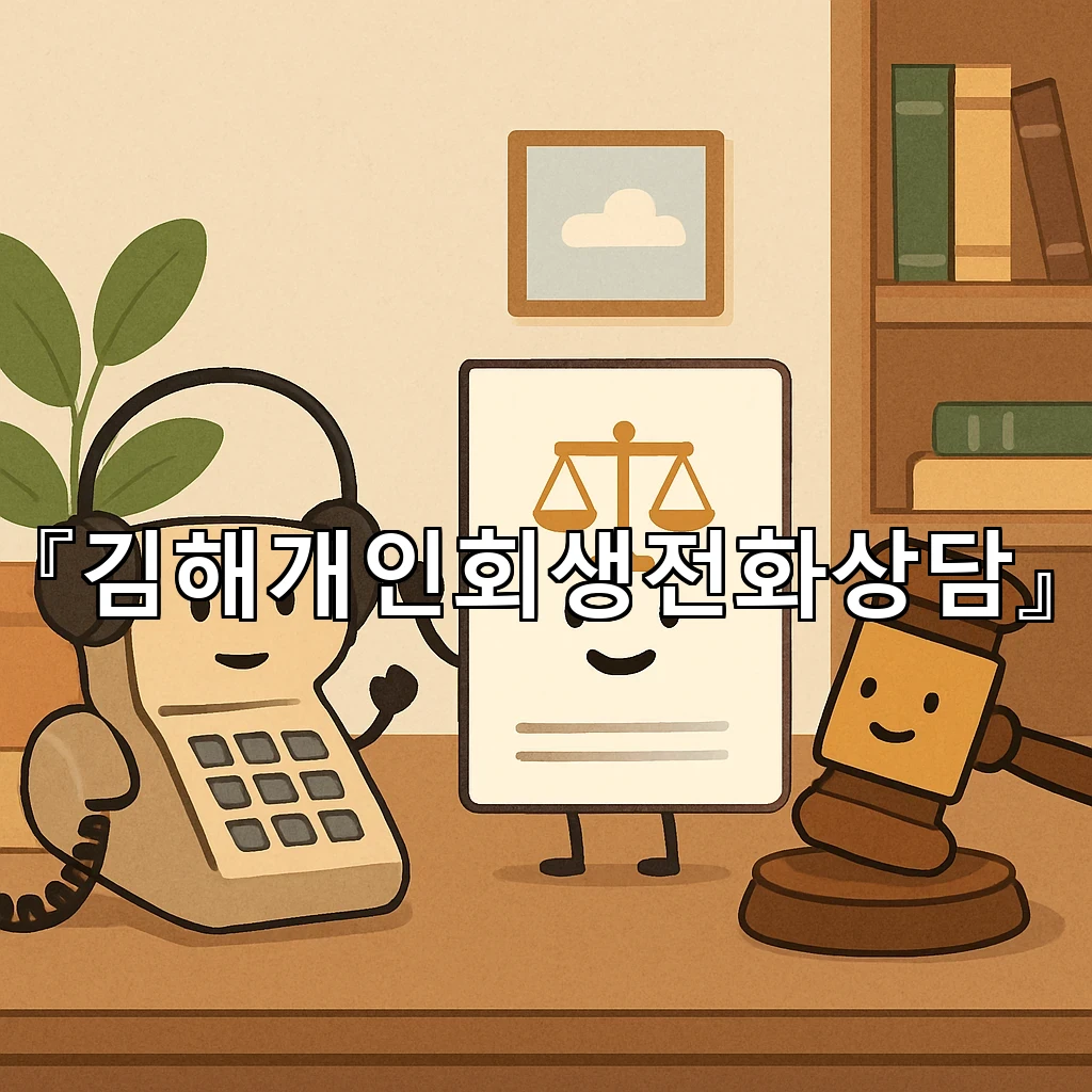 김해개인회생전화상담으로 오늘 확인하는 상환 흐름과 준비 순서